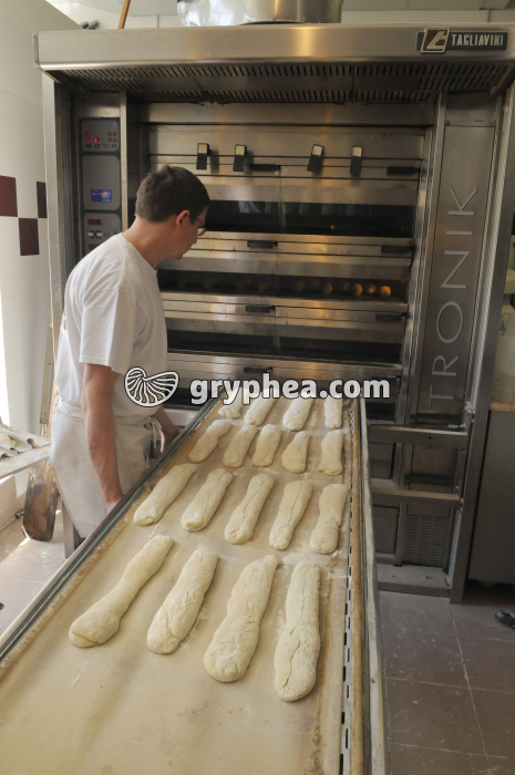 Enfournement des baguettes - gryphea.com